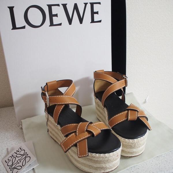 LOEWE ★ Gate70 ★ ウェッジサンダル201120C01